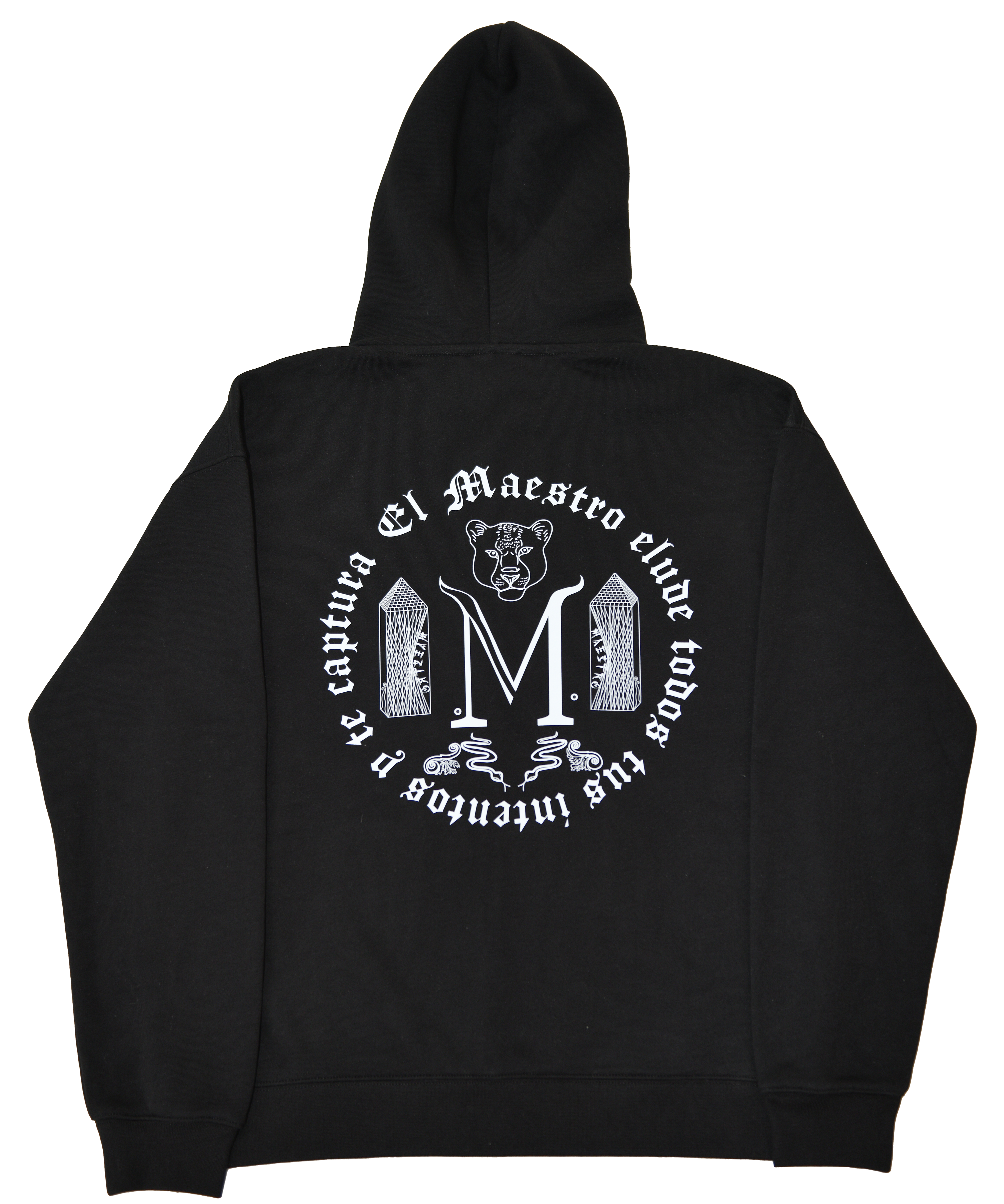 Zip Hoodie with Maestro Acanthus