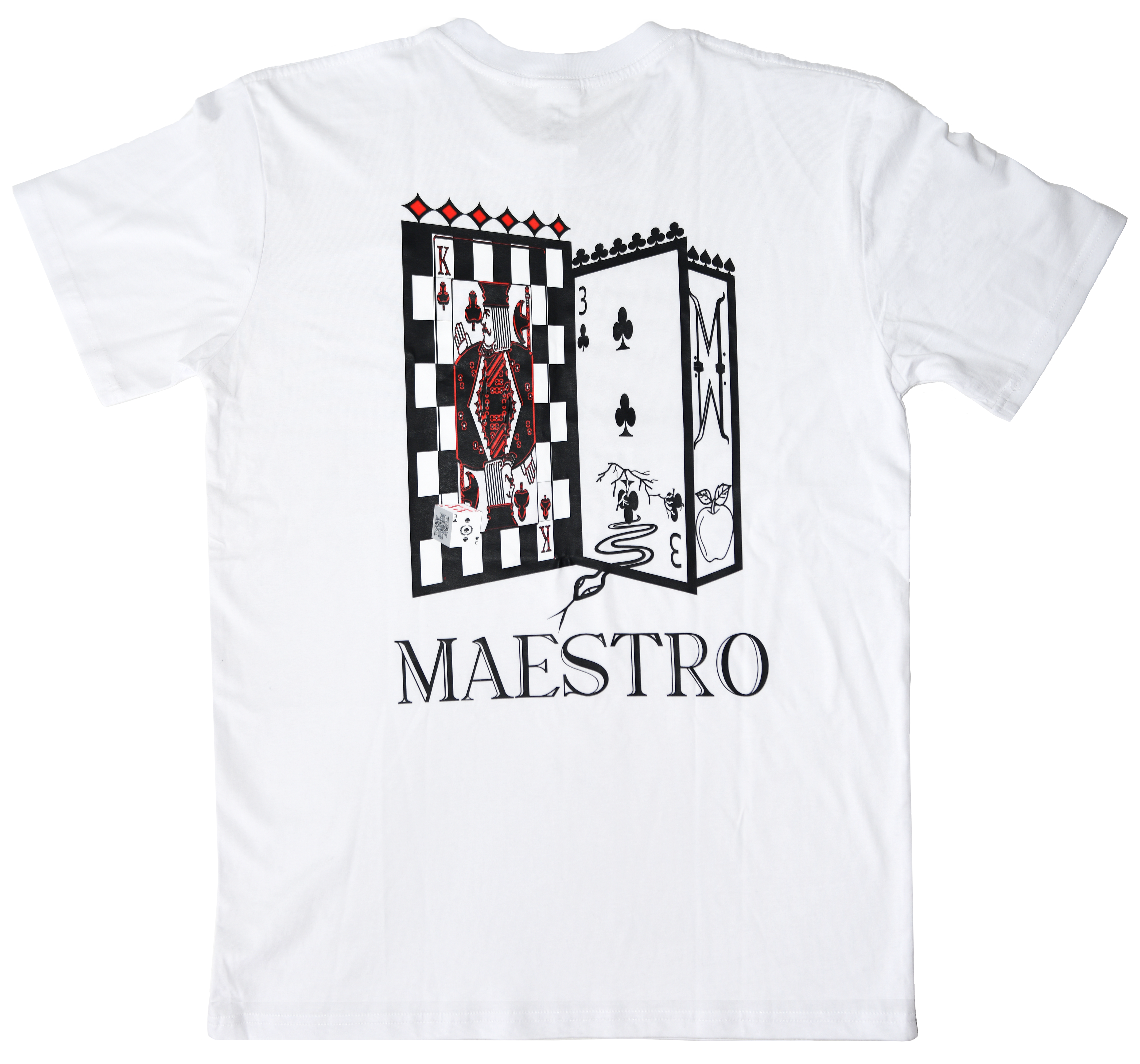 T-shirt with Maestro Poker Print