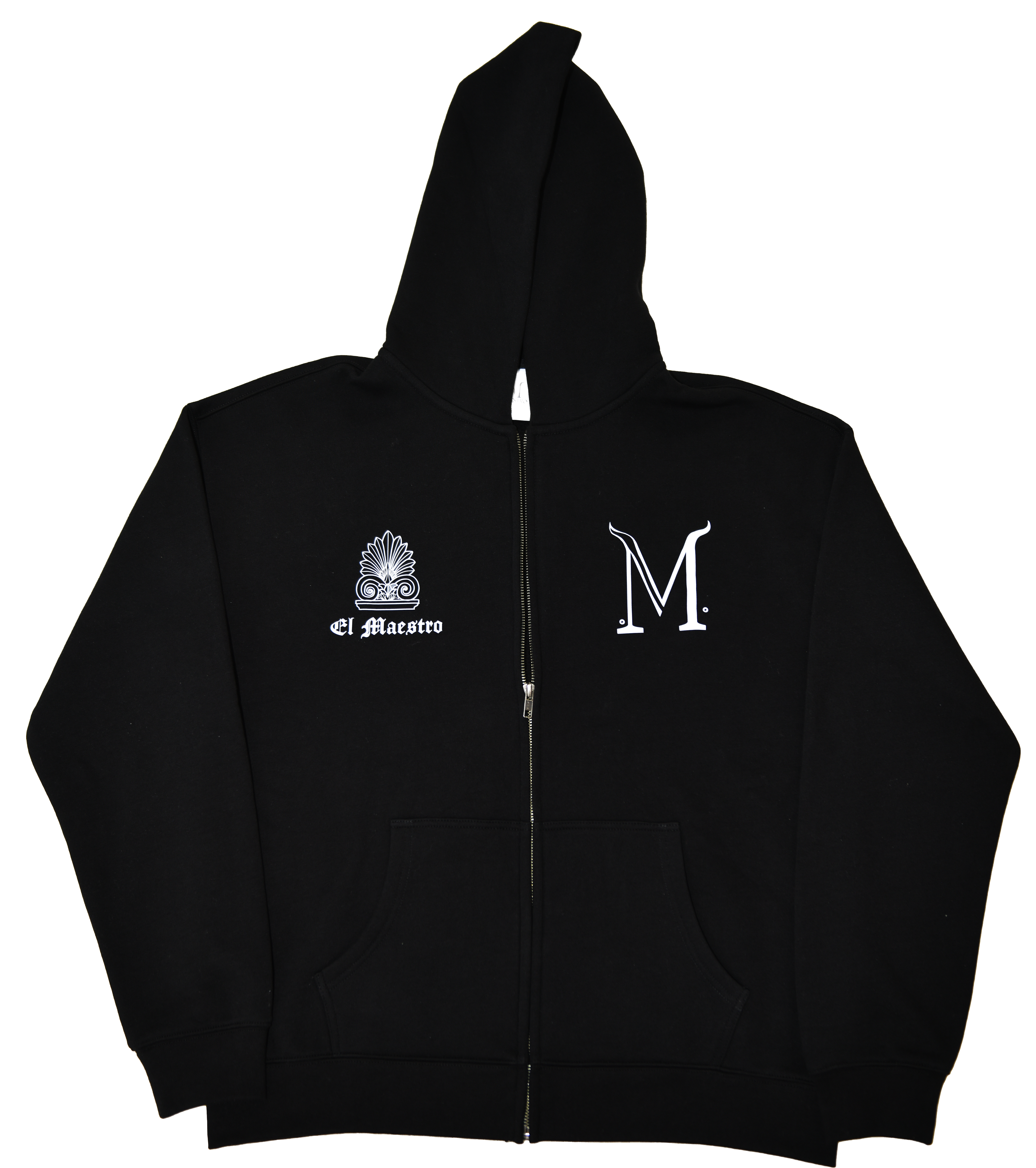 Zip Hoodie with Maestro Acanthus